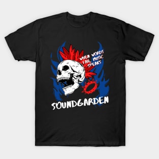 soundgarden ll music speaks T-Shirt